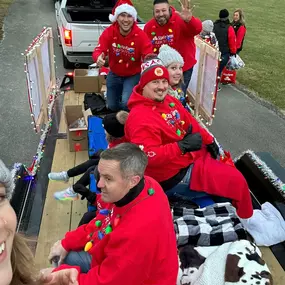 We had a great time at the Bluffton Blaze of Lights Parade tonight! Thank you team and volunteers! We won 1st place ???? for best float in the parade. Merry Christmas!