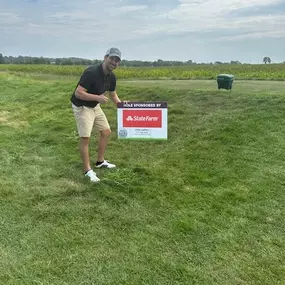 I enjoyed volunteering and golfing at last week's Chris Loeffert State Farm Sponsored event.