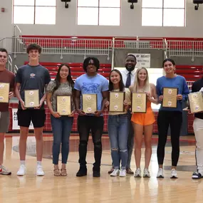 It is truly a privilege to recognize and celebrate the hard work and dedication demonstrated by these students, who have excelled not only in their academic pursuits but also in their athletic endeavors. We are proud to be able to shine a spotlight on their accomplishments and commend them for their commitment to excellence. Here's the 