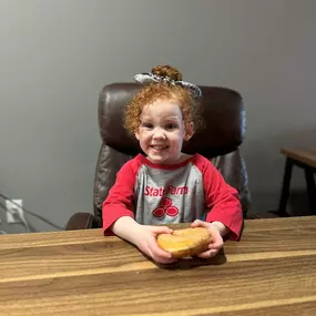 When the Chief Donut Officer says the team needs to start their week off with donuts - you start the week off with donuts! ???? Are you in need of a donut too? Rowan will hand deliver a box of donuts to any work place in Hamilton County, IN. Email her for a free quote (or two) and we'll make it happen!!