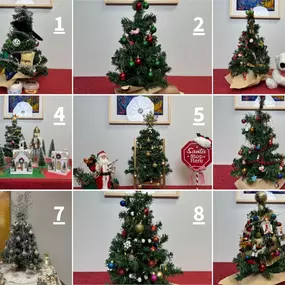 It’s Time to Make Your Vote Count!! And vote for your favorite Christmas Tree!