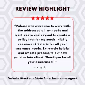 Valerie Stocker - State Farm Insurance Agent