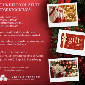 Let us help you stuff those stockings!