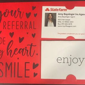 We Love Referrals!! This one comes from Meeker, CO. We can do policies in the whole state of Colorado! Who do you have (neighbor, family, friend, associate, etc.) that I can help?