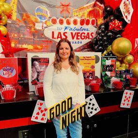 We had a great night supporting our local community at Casino Night at the Ute Theatre! I learned how to play craps and loved it!