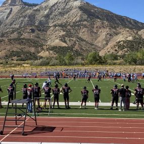 Beautiful day to watch Grand Valley High School Cardinals play. They played hard but lost the game. Go Cardinals!