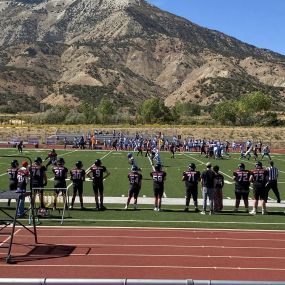 Beautiful day to watch Grand Valley High School Cardinals play. They played hard but lost the game. Go Cardinals!