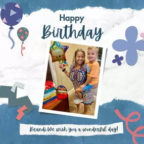 Join us in wishing Brandi Boatright a Happy Birthday! Brandi, may your birthday be as bright as your smile and as lovely as your heart. We appreciate you, and how much you truly do care for everyone around you????????????. #HappyBirthday #AskYourAgent #FloridaInsurance #Employeeappreciation #GoodNeighbor #PartyTime #BirthdayGirl #InsuranceLife #InsuranceAgent #CelebrationTime