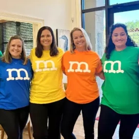 Happy Halloween from the peanut M&M's at the Michael Nickas State Farm agency, we're peanut because we're all a little nutty.