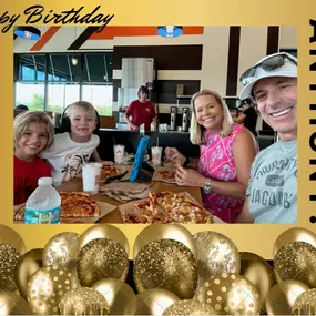 Started off today with some pizza to kick off Anthony Nickas's 10th birthday! Happy Birthday Anthony, and to many, many, many more. Today we celebrate you buddy!???????????? #PizzaParty #BirthdayCelebration #HappyBirthdayAnthony #DecadeDoubleDigits #BirthdayFun #PizzaLovers #BirthdayBoy #BirthdayBash #PartyTime #CelebrationVibes