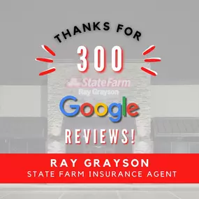 We want to say thank you to all who helped us reach 300 Google Reviews! Your feedback and testimonials motivate us to continue providing exceptional insurance services and personalized assistance in and around Mont Belvieu, Texas.