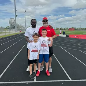 It's a great day to support the kids. Deandre Lamont's Youth Football Camp 2024.