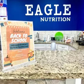 Wishing everyone a happy, safe and fun filled 2024-2025 school year! ????
We have partnered with our neighbors, Eagle Nutrition, to help kick start this back to school season for all BH Teachers.