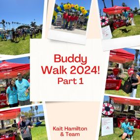 We had a blast giving away goodies and talking with the attendees of this year’s Buddy Walk and Festival, spearheaded by the Down Syndrome Association of Santa Barbara County!  Kait Hamilton and Team