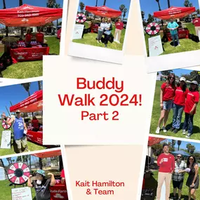 We had a blast giving away goodies and talking with the attendees of this year’s Buddy Walk and Festival, spearheaded by the Down Syndrome Association of Santa Barbara County!  Kait Hamilton and Team