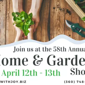 Join us at the 58th Annual Home & Garden Show on April 12th - 13th at the Southwest Washington Fairgrounds and experience the best of home and garden innovations!

The Michaela Voeller State Farm team invites everyone to explore our booth and discover how we can help protect what matters most to you. Don't miss this opportunity to connect with our team and elevate your home and garden experience!

Friday the 12th: 12pm - 6:30pm

Saturday the 13th: 10am - 5pm