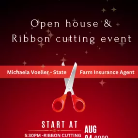 Come join us for our Open house and Ribbon cutting event on August 24th, 2023 starting at 5:30pm!