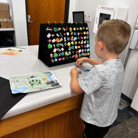 The Colony Library is having a fun Summer Reading Challenge for all ages. Kids get a bracelet with different charms for each level, along with free books, a trophy and other prizes after completing the challenge. Such a fun way to get kids excited about reading this summer. We’re loving it!