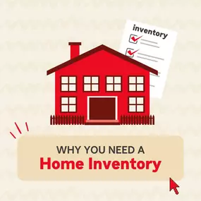 Having a home inventory is important! If you ever have any issues with your home or apartment, you'll need this inventory to navigate the insurance process. It will make the process quicker and easier!