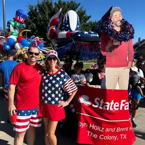 Hope everyone had a wonderful 4th of July!! We had a great time participating in all the festivities, even in our first golf cart parade with our “Jake from State Farm”.