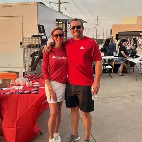 Friday night lights at The Colony High School’s home game and then Movies in The Park. It’s been a busy week.  Loving this weather and seeing everyone get out in the community.