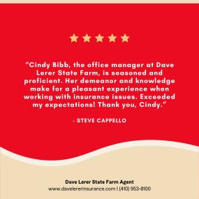 A big thank you to Steve for leaving us a review! We appreciate your support and are glad to have you as part of our State Farm family. Remember, our experienced agents are here to assist during business hours. #FeedbackFriday #CustomerAppreciation