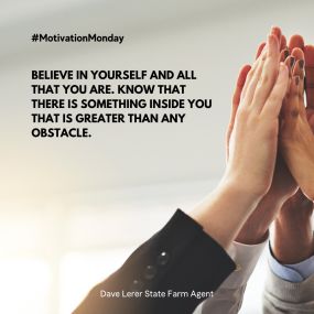 This #MotivationMonday, remember that the key to success starts with believing in yourself. You have the power to overcome any challenge that comes your way!