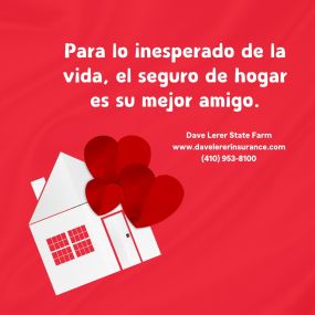 A medida que la vida evoluciona, tambi?n lo hacen sus necesidades de seguro de hogar. Dave Lerer de State Farm est? aqu? para ayudarle a ajustar su plan, asegur?ndose de que se alinee con su estilo de vida actual. P?ngase en contacto para una revisi?n y actualizaci?n de su seguro de hogar hoy.
As life evolves, so do your home insurance needs. Dave Lerer State Farm is here to help you adjust your plan, making sure it aligns with your current lifestyle. Get in touch for a home insurance review and