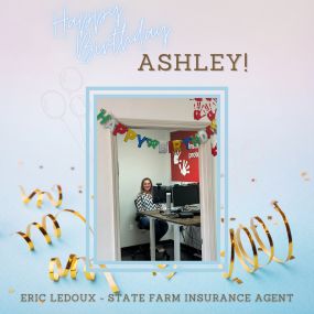 Today we celebrated Ashley’s birthday.

Ashley joined our team a few weeks ago and has fit in perfectly. Happy Birthday, Ashley and welcome to the team.