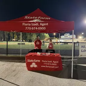 We love to support our community! Please stop our State Farm tent next time you see us!