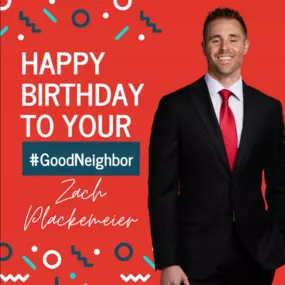 Happy birthday to our favorite Good Neighbor, Zach! Today, we celebrate not only another year of life but also the incredible dedication and service he provides to our community.