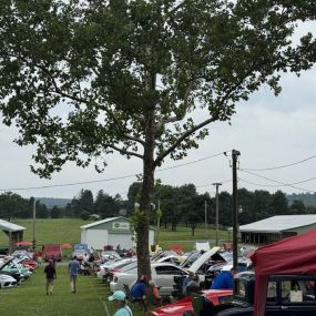 Great morning at the Skyline drive Corvette club show!