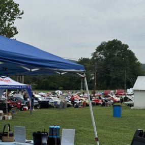 Great morning at the Skyline drive Corvette club show!