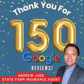 Thank you for 150 Google Reviews! We are so grateful to our customers who took the time to share their experiences!