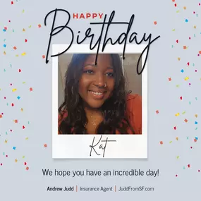 Join us in celebrating our amazing team member, Kat, on her day! ???? Your dedication, positivity, and hard work make every day brighter, and we’re so lucky to have you on the team. ????✨
Wishing you a day filled with joy, laughter, and all the things you love most. ???????? Here's to another fantastic year ahead! ????????