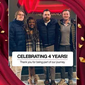 4 years of service, growth, and community! 
We’re so proud to celebrate this milestone and incredibly grateful for every customer, teammate, and supporter who’s been part of the journey. Here’s to the past 4—and the many more to come!