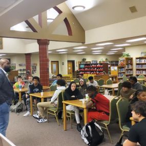 Last week I had the opportunity to speak with some great young men at the Quarterly Aftercare Breakfast by Compass II Life. It is always a pleasure pouring back into our youth because these are our future leaders.