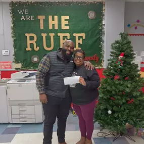 Spreading holiday cheer and goodwill! Proud to support The Ruff, a fantastic youth organization this Christmas season. It’s the season of giving, and together we’re making a positive impact on young lives.