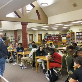 Last week I had the opportunity to speak with some great young men at the Quarterly Aftercare Breakfast by Compass II Life. It is always a pleasure pouring back into our youth because these are our future leaders.