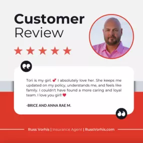 Thanks so much for the awesome review, Brice and Anna! I'm thrilled to hear that Tori has been such a great help and feels like family to you. We're grateful to have her on our team. If you ever need anything, we're here for you!