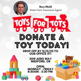 We are accepting any new, unwrapped Toys from now till December 12.