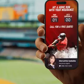 Life throws curveballs, but the right insurance helps you stay in the game!
