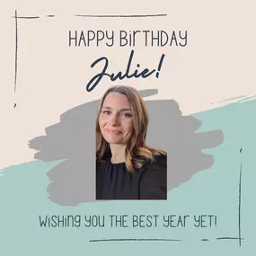 Please take a moment to wish our very own team member Julie a happy birthday! She is dedicated to our office and customers day in and day out. Have the best day Julie