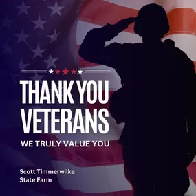 If you see a veteran make sure to thank them for their service not only today, but everyday!