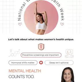 Women’s health is more than annual checkups—it's a lifelong journey that requires attention, intention, and real self-care. Take care of you. You matter every day of the year.