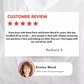 Thank you Barbara! We appreciate you!