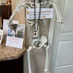 Say hello to our new greeter and get a free life insurance quote while you can!