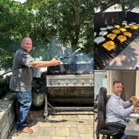 Happy National Burger Day! 
Our team celebrated with burgers straight off the grill from our very own grill master Joe!
Tell us in the comments below how do you like your burgers?
#Nationalburgerday #bradleyblessingstatefarm #OurStateFarm #GoodNeighbor