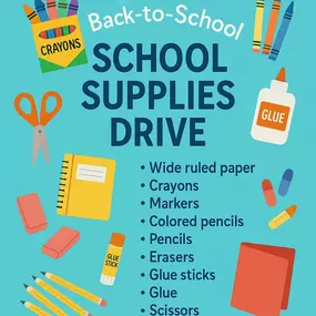 It’s Back-to-School time! Help us set students up for success by donating school supplies at either Bradley Blessing State Farm location!