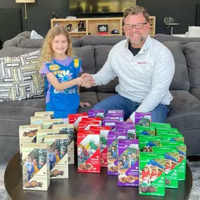 Supporting our local Girl Scouts